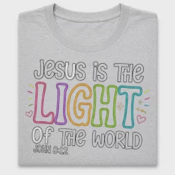 Jesus Is The Light DTF Transfer