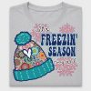 Let's Freezin Season Beanie DTF Transfer
