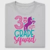 3rd Grade Squad Unicorn DTF Transfer