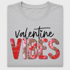Valentine Vibes Leopard DTF Transfer