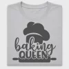 Baking Queen Chef Hat DTF Transfer