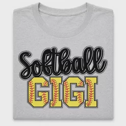 Softball Gigi DTF Transfer