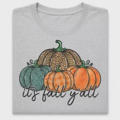 It's Fall Y'All Pumpkin DTF Transfer