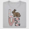 Leopard Bunny Love DTF Transfer