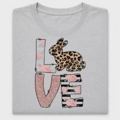 Leopard Bunny Love DTF Transfer