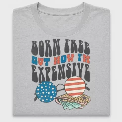 Born Free But Expensive DTF Transfer
