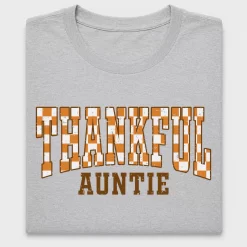 Thankful Auntie Distressed DTF Transfer