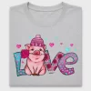 Love Pig Valentine DTF Transfer