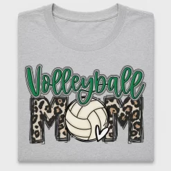 Volleyball Mom Leopard DTF Transfer