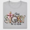Retro Easter Story DTF Transfer Design
