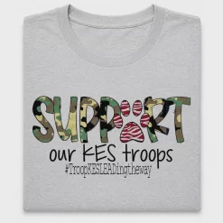 Support Our KES Troops DTF Transfer