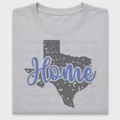 Distressed Texas Home DTF Transfer