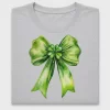 Watercolor Green Bow DTF Transfer