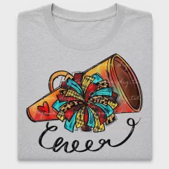 Cheerleading Megaphone Pom Pom DTF Transfer