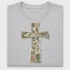 Patchwork Camo Cross DTF Transfer