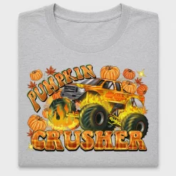 Pumpkin Crusher Monster Truck DTF Transfer