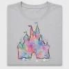Watercolor Castle DTF Transfer