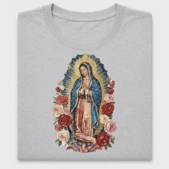 Virgin Mary Roses DTF Transfer