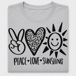 Peace Love Sunshine DTF Transfer