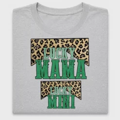 Lucky Mama and Mini St Patrick's DTF Transfer