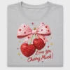 Cherry Much Love Valentine DTF Transfer