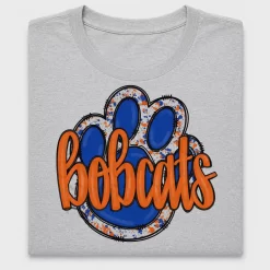 Bobcats Paw DTF Transfer Design