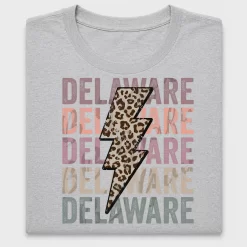 Delaware Leopard Bolt DTF Transfer