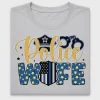 Police Wife DTF Transfer Design