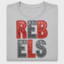 Sequin Rebels School Spirit DTF Transfer