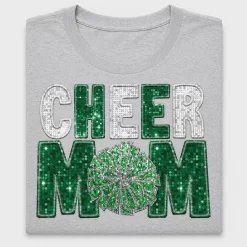 Cheer Mom Glitter DTF Transfer