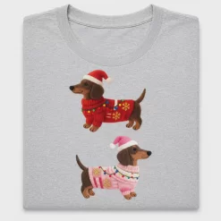 Christmas Dachshund DTF Transfer