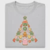 Gingerbread Christmas Tree DTF Transfer