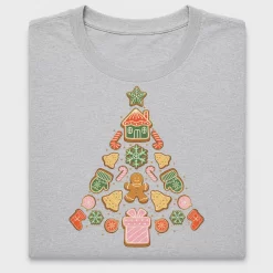 Gingerbread Christmas Tree DTF Transfer