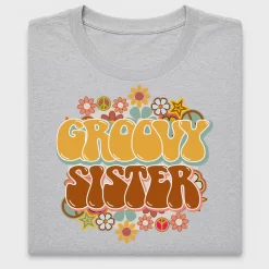 Groovy Sister Retro DTF Transfer