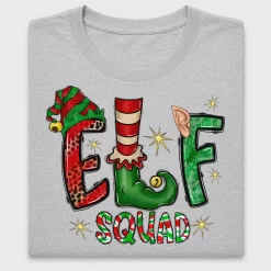 Elf Squad Christmas DTF Transfer