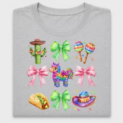 Watercolor Coquette Fiesta DTF Transfer