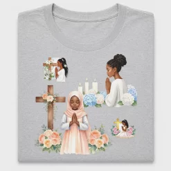 Faith Prayer Girl DTF Transfer