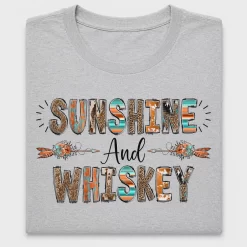 Sunshine And Whiskey DTF Transfer