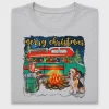 Christmas Camper Van DTF Transfer