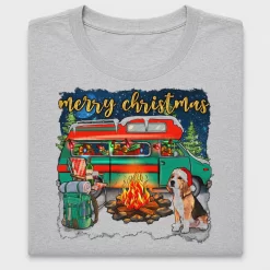 Christmas Camper Van DTF Transfer