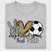 Peace Love Soccer DTF Transfer