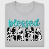 Blessed Mama Cow Print DTF Transfer