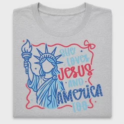 Patriotic Liberty DTF Transfer