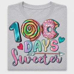 100 Days Sweeter DTF Transfer