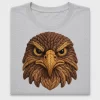 Eagle Head Faux Yarn DTF Transfer