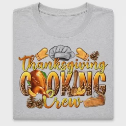 Thanksgiving Cooking Crew DTF Transfer