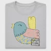 Cactus Bird Faux Applique DTF Transfer