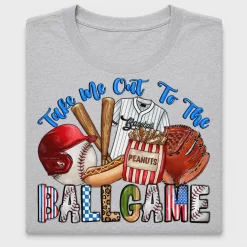 Take Me Out To The Ballgame DTF Transfer