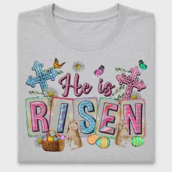 He Is Risen Easter DTF Transfer