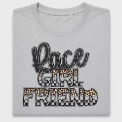 Race Girlfriend Leopard DTF Transfer